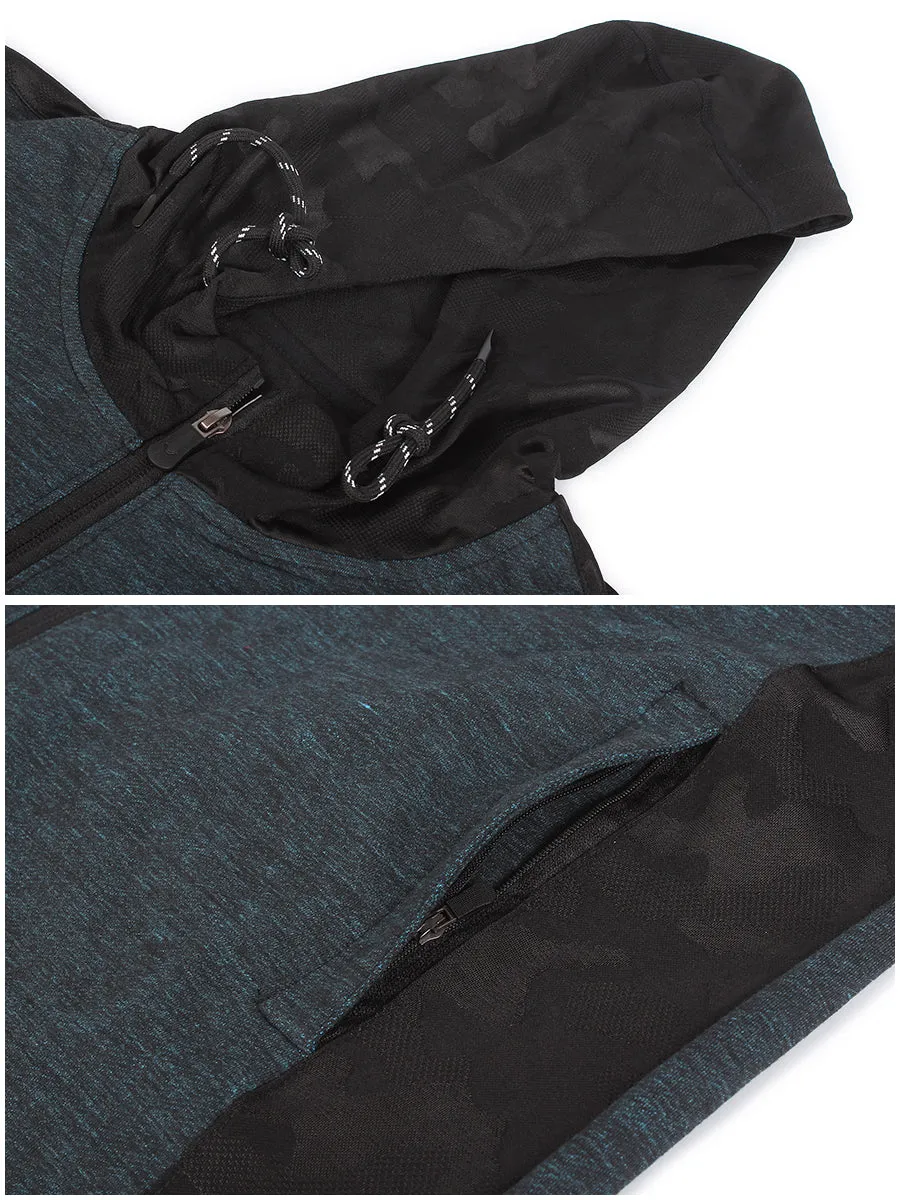 Astro Camo Zip - Upper - 8104 - Space Cadet Blue / Nero Black