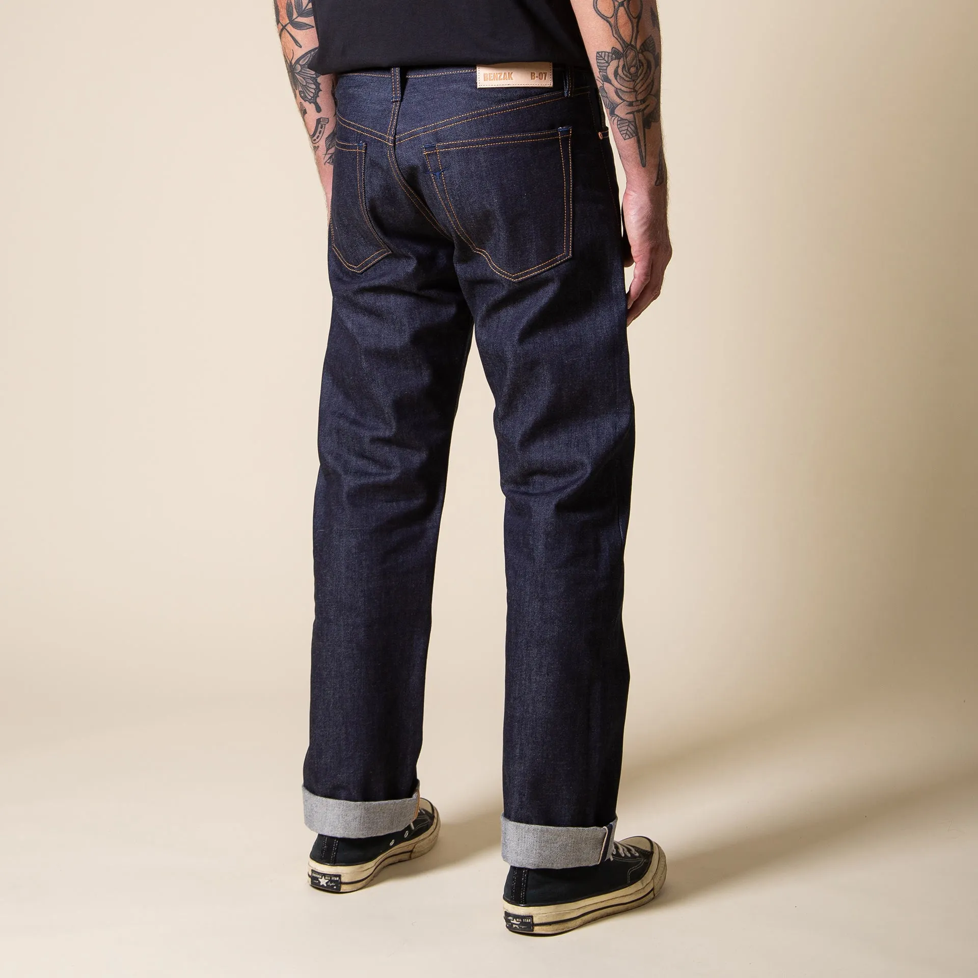 B-07 RELAXED STRAIGHT special #2 15 oz. vintage indigo selvedge