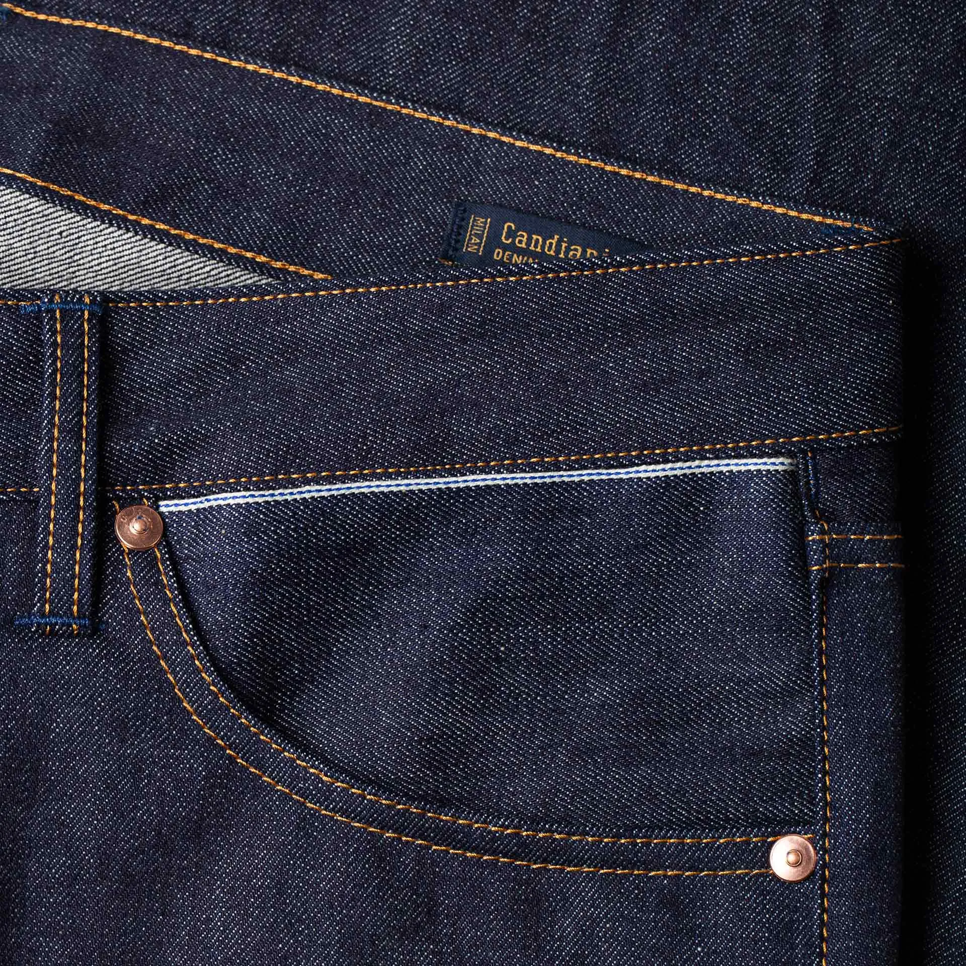 B-07 RELAXED STRAIGHT special #2 15 oz. vintage indigo selvedge