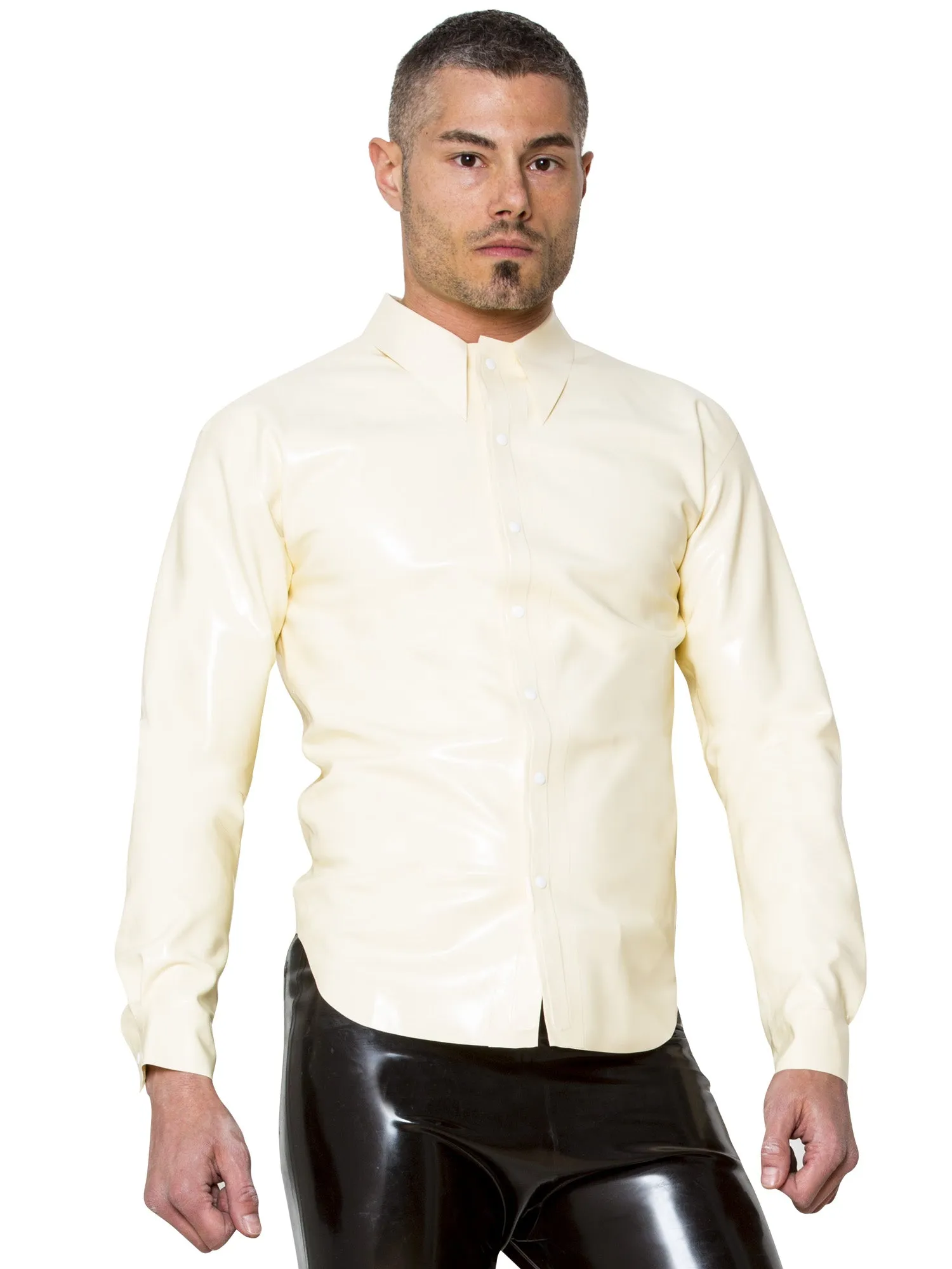 Black Latex Shirt