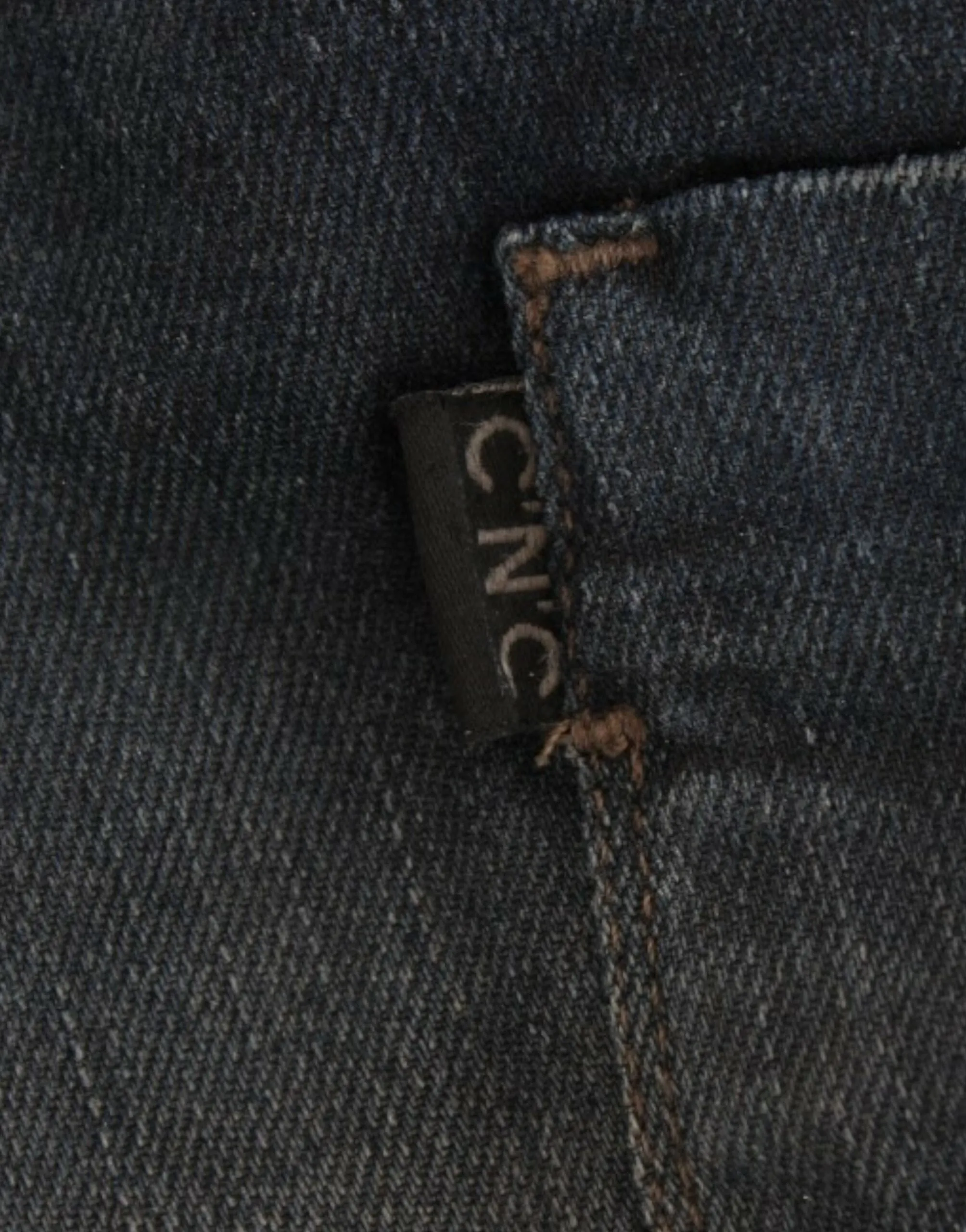 Costume National Chic Superskinny Blue Denim Jeans