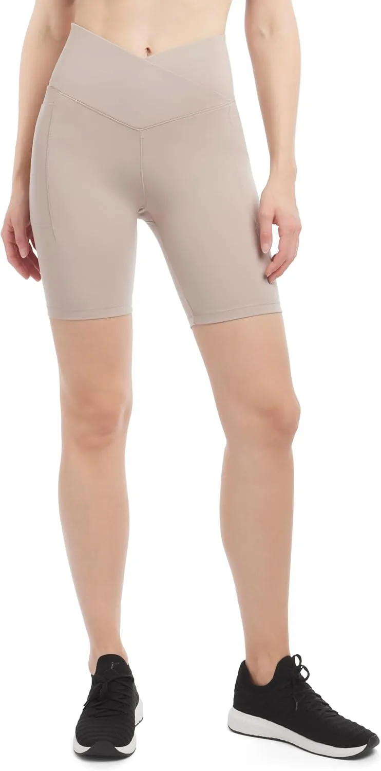 Danskin Women's 2-Pack 7" Active Bike Shorts