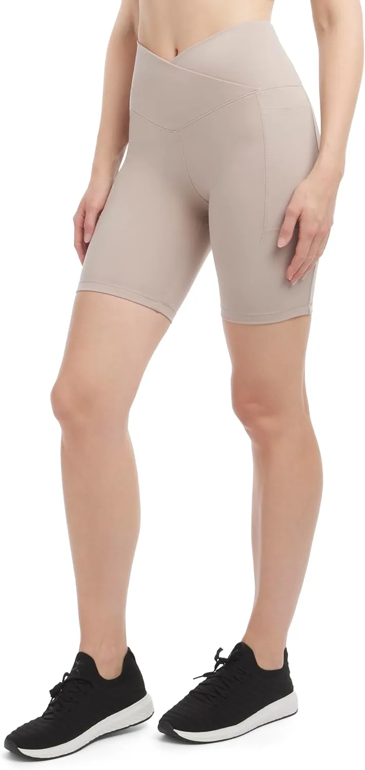 Danskin Women's 2-Pack 7" Active Bike Shorts