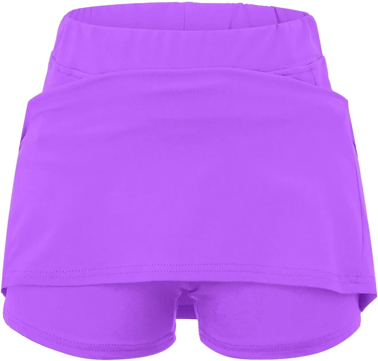FZVYD Plus Size Skorts for Women Tummy Control High Waisted Athletic Tennis Golf Skirts with Shorts Pockets Biker Shorts 2024