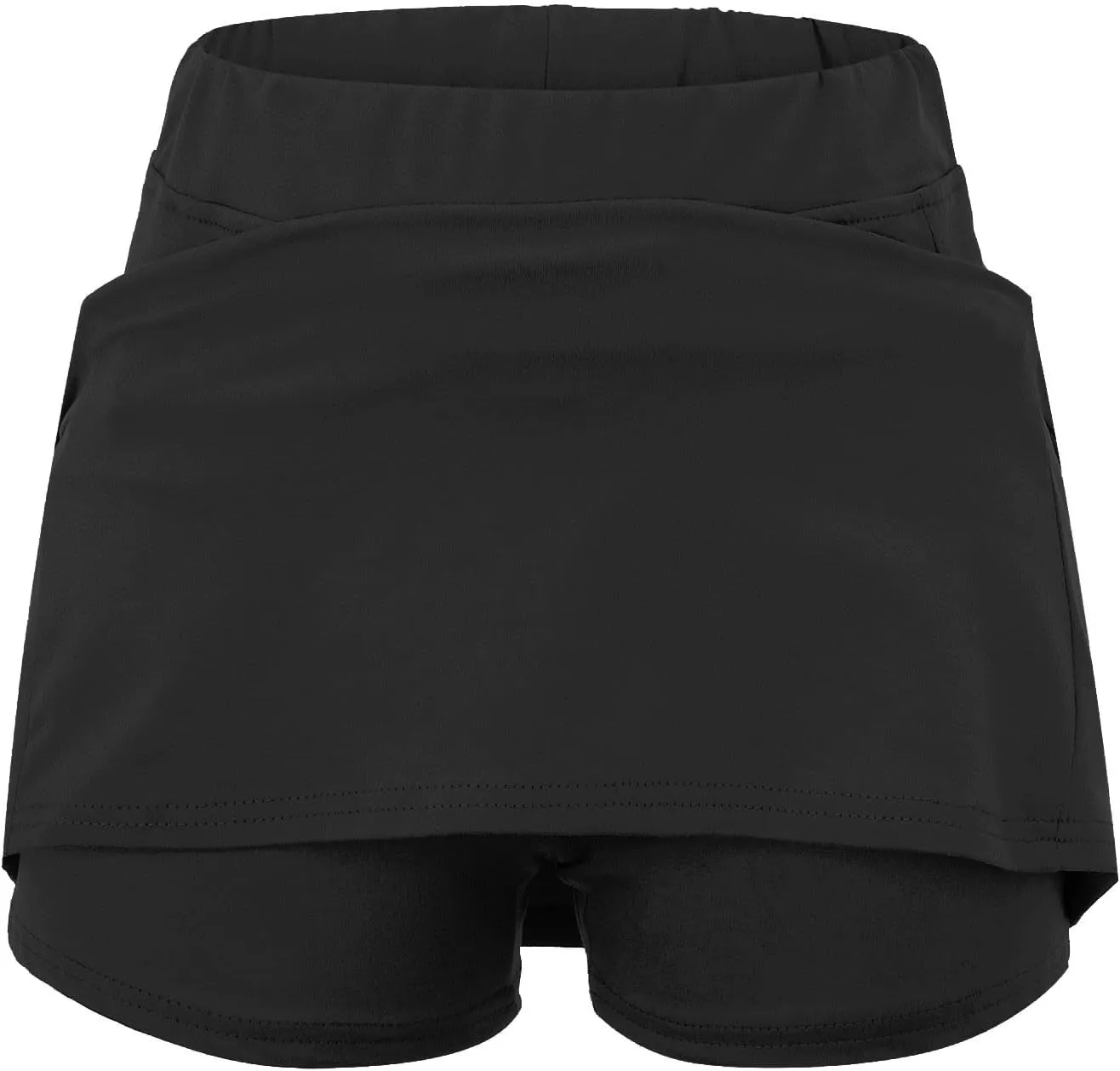 FZVYD Plus Size Skorts for Women Tummy Control High Waisted Athletic Tennis Golf Skirts with Shorts Pockets Biker Shorts 2024