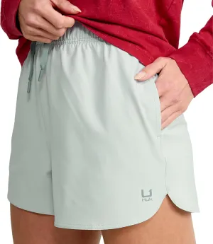 HUK Women's Pursuit Volley, Quick-Dry Fishing Shorts