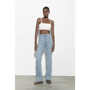 Light Blue Long Flare Jeans