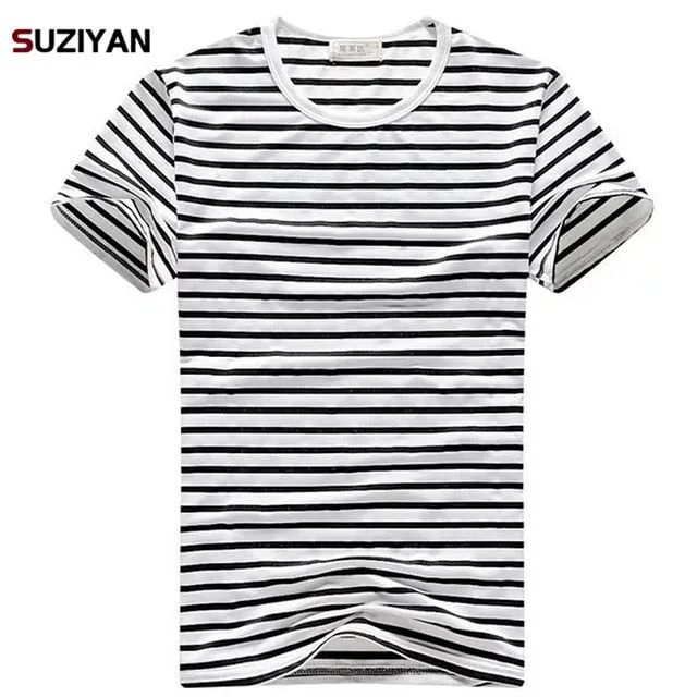 Line Striped Tee For Men