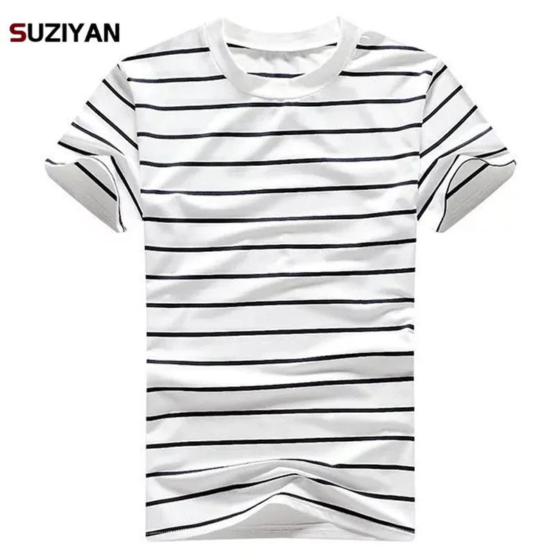 Line Striped Tee For Men