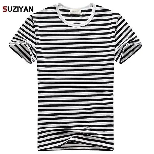 Line Striped Tee For Men