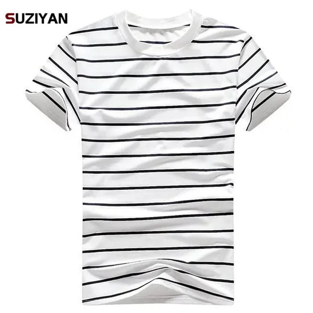 Line Striped Tee For Men