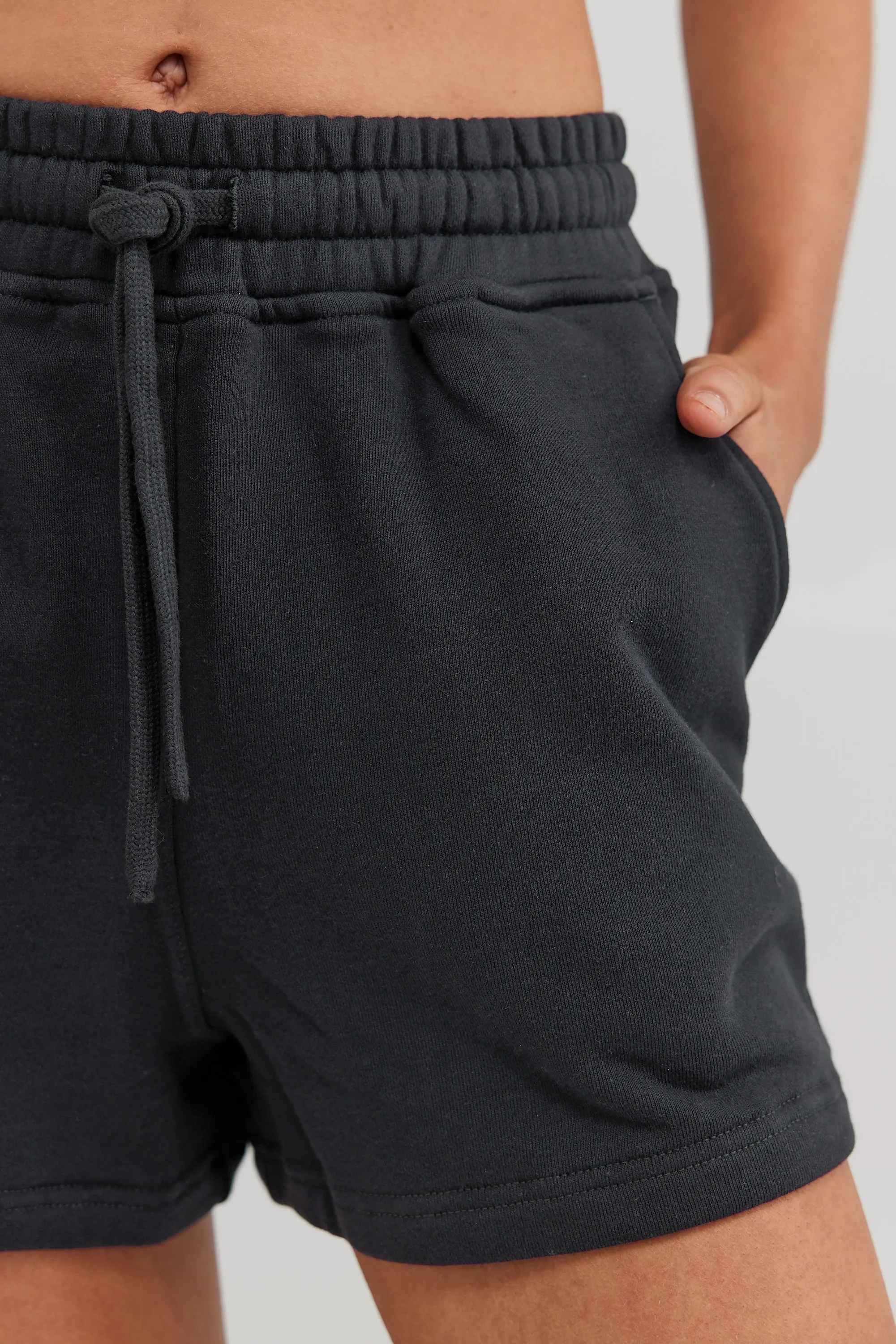 Lounge Shorts Washed Black