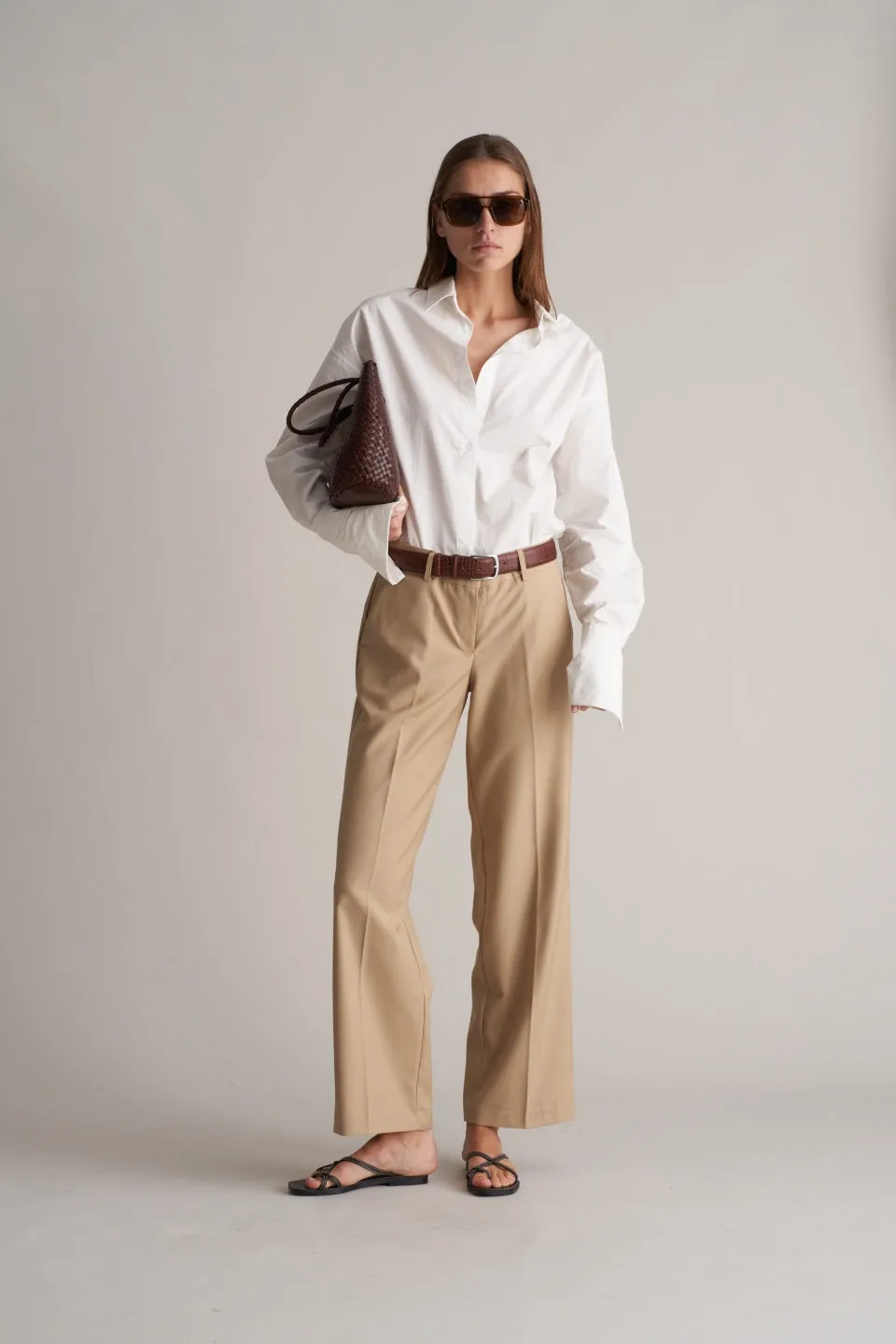 Malina Chino Trousers Beige