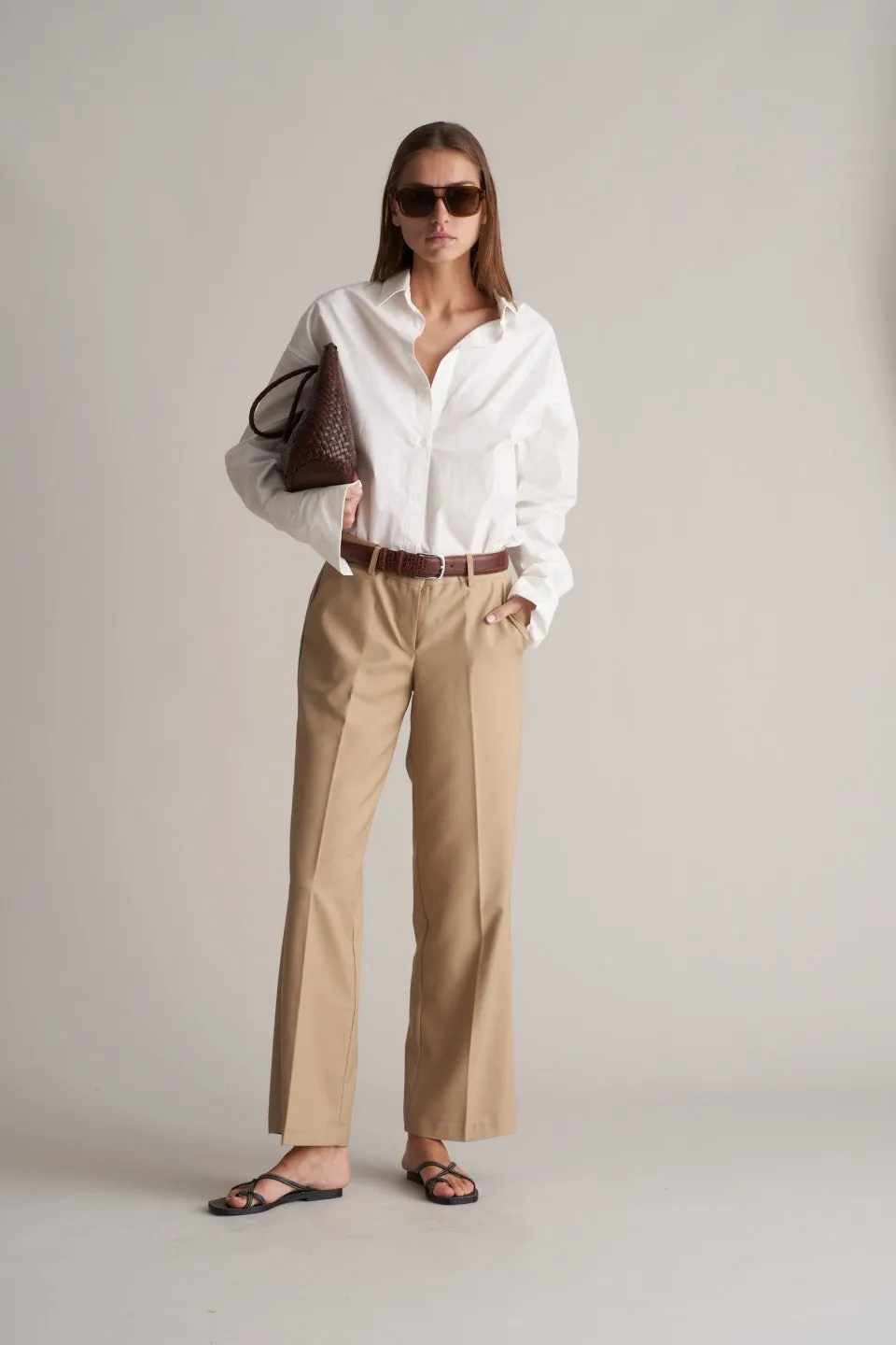 Malina Chino Trousers Beige