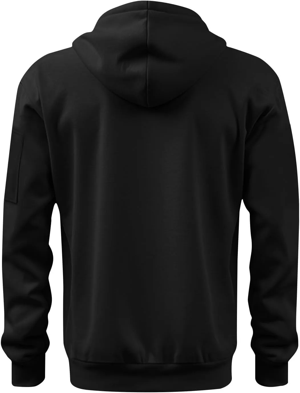 Men Hoodies Full Zip Hooded Sweatshirt American Flag Long Sleeve Coats Trendy Casual Jackets with Pocket
