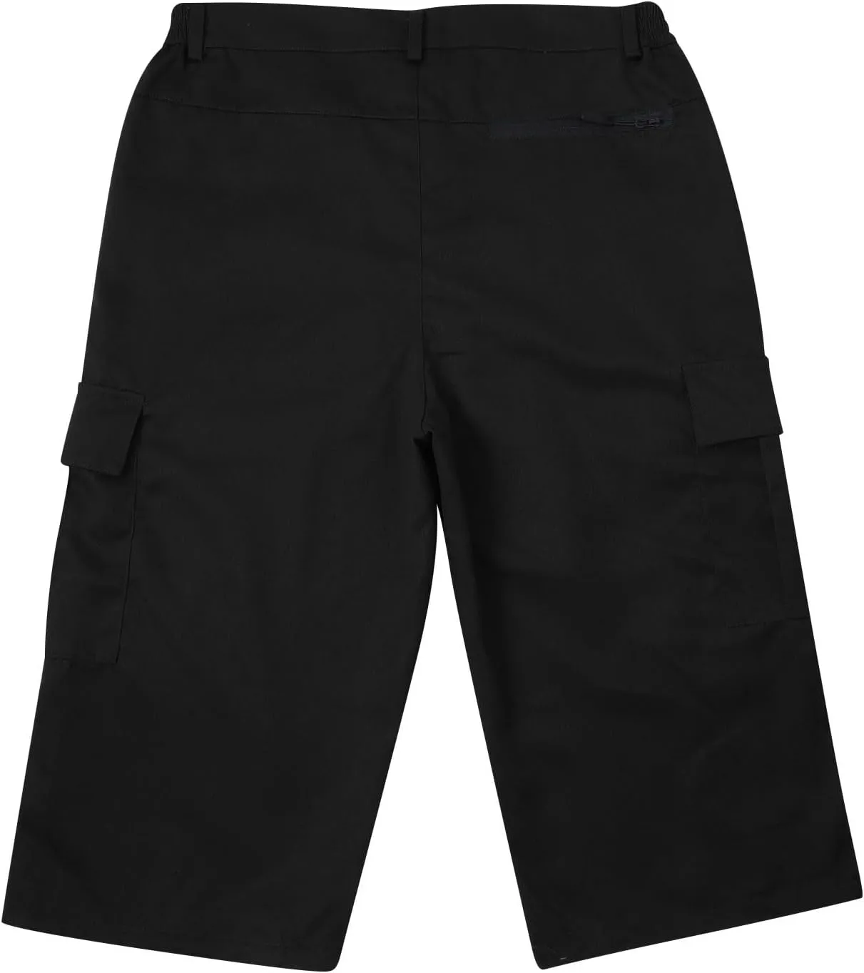 Mens Capri Cargo Pants Twill Multi Pockets Casual 3/4 Hiking Work Shorts for Men Athletic Fit Golf Tennis Tactical Pants