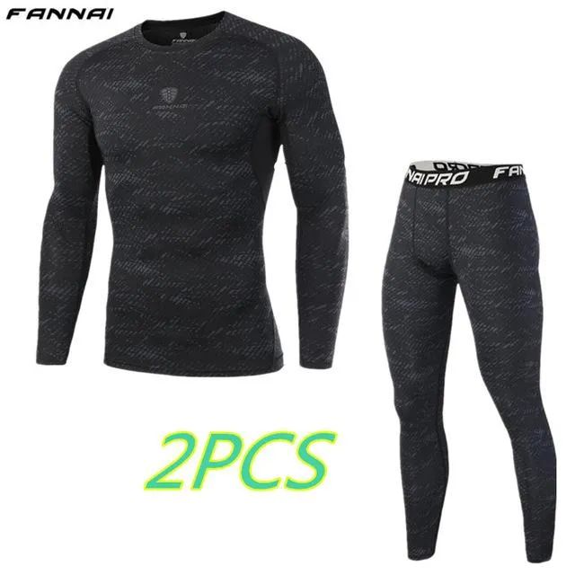 Mens Run jogging Sportswear Sports Set Long t shirt,leggings,shorts Gym outdoor workout Tights clothing 3pcs/Sets
