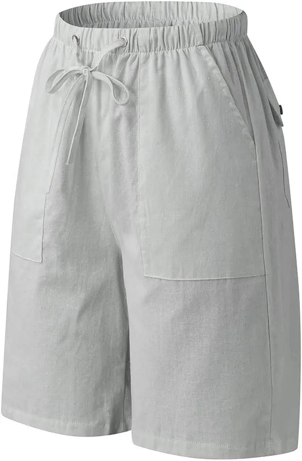 Mens Shorts Casual Men's Sports Shorts Beach Shorts Casual Cotton Linen Shorts Men Short Men Casual Fishing Shorts