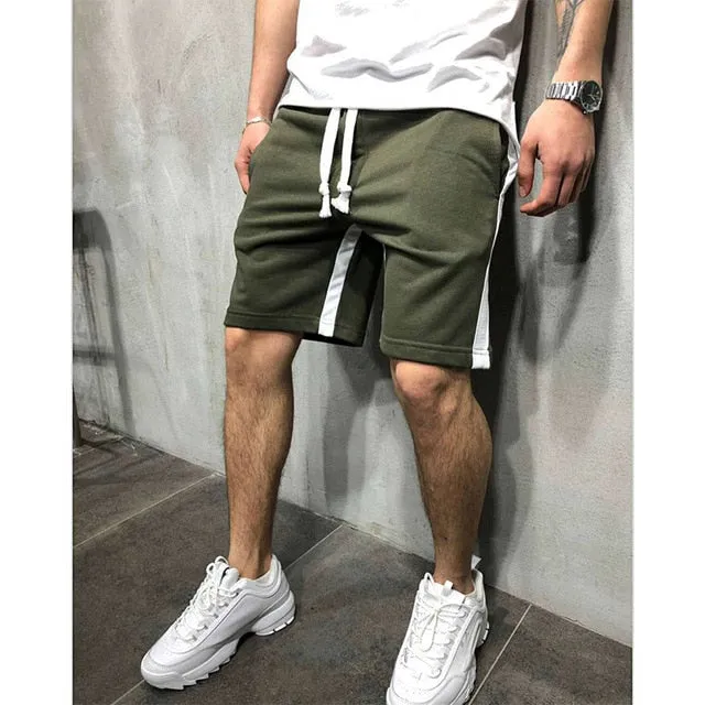 New style fashion summer men's  Slim Harem Short Slacks Casual Soft Cotton Trousers Shorts
