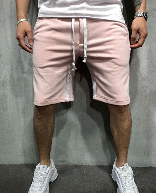 New style fashion summer men's  Slim Harem Short Slacks Casual Soft Cotton Trousers Shorts