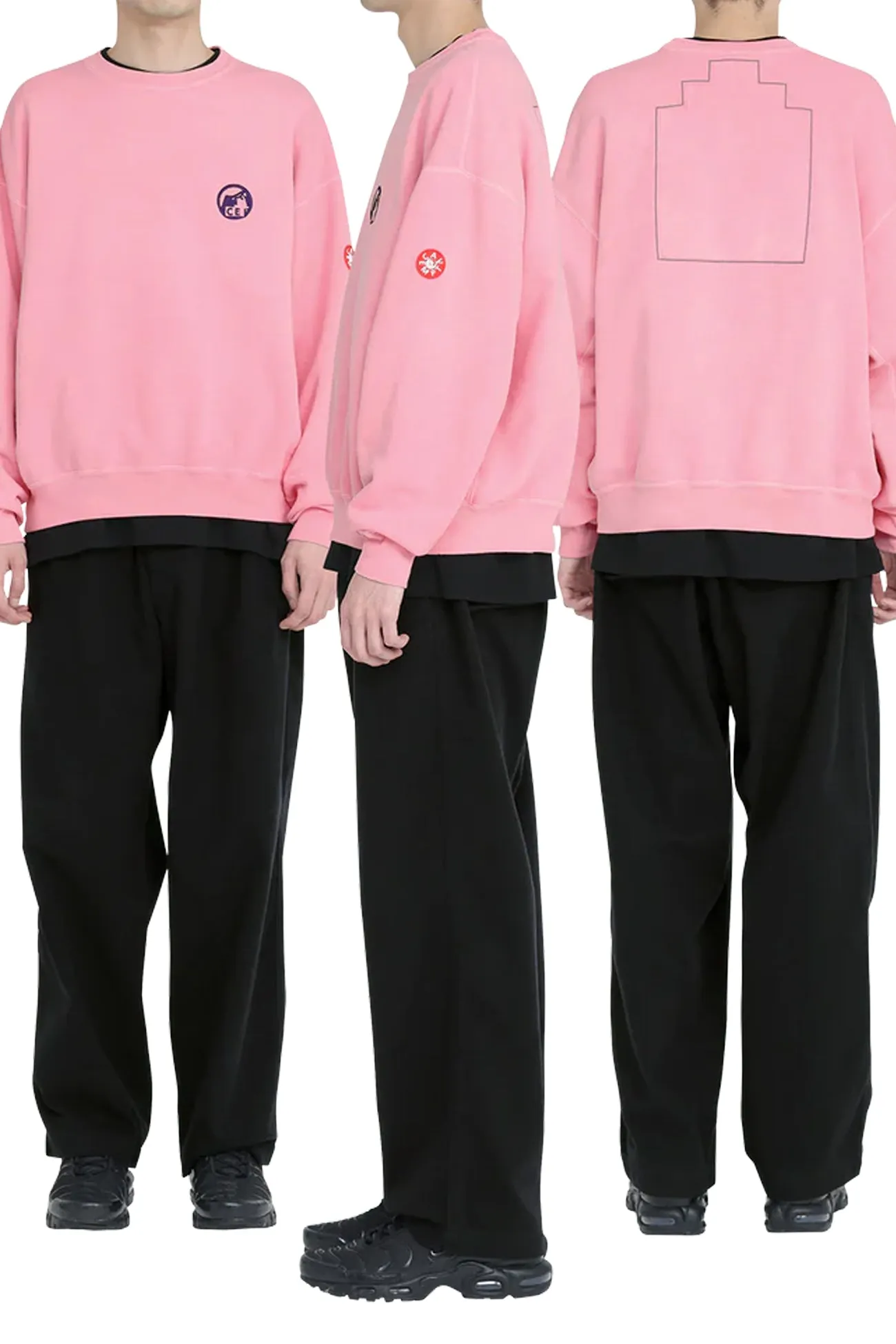 OVERDYE PRE COG CREW NECK PINK