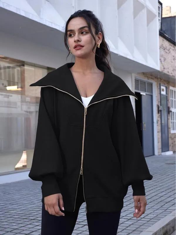 Oversized Sweatshirt For Women 2023 Fall Clothes Hoodies Y2K Jackets Trendy Sweater For Teen Girls JNZJK009