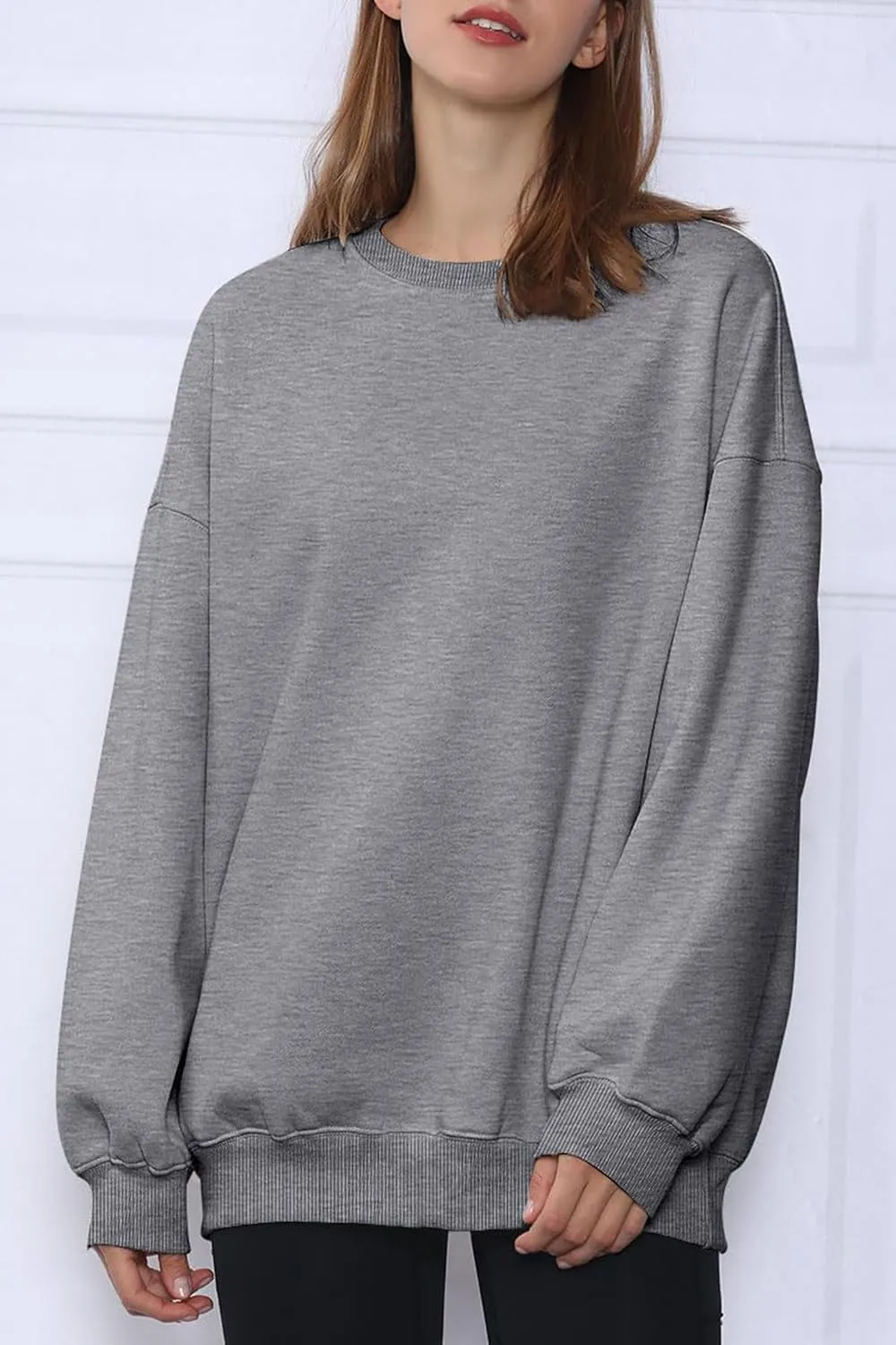 Oversized Sweatshirts for Women Hoodies Crewneck Fall Winter Outfits Pullover Sweaters Clothes Fashion 2024