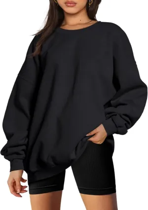 Oversized Sweatshirts for Women Hoodies Crewneck Fall Winter Outfits Pullover Sweaters Clothes Fashion 2024
