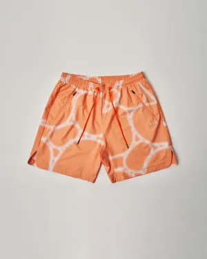 Ripple Side Slit Stretch Shorts