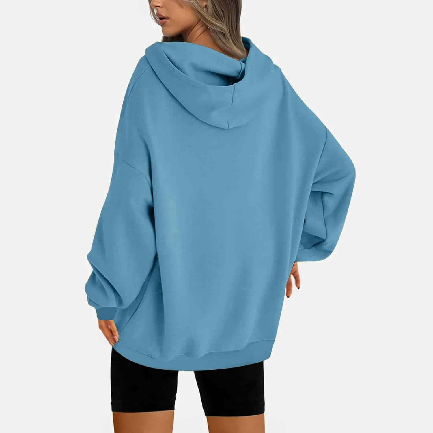 SMIDOW Womens Oversized Hoodies Sweatshirts Fleece Hooded Pullover Tops Sweaters Casual Fall Fashion Outfits 2023 y2k Clothes