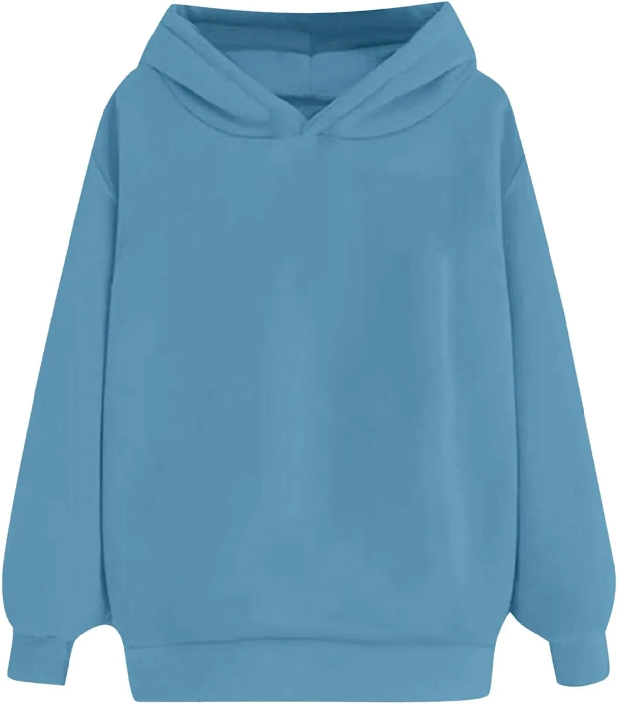 SMIDOW Womens Oversized Hoodies Sweatshirts Fleece Hooded Pullover Tops Sweaters Casual Fall Fashion Outfits 2023 y2k Clothes