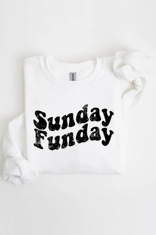 Sunday Funday Graphic Fleece Sweatshirts