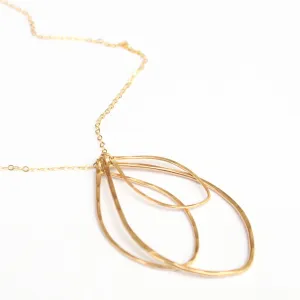 Three Leaves necklace
