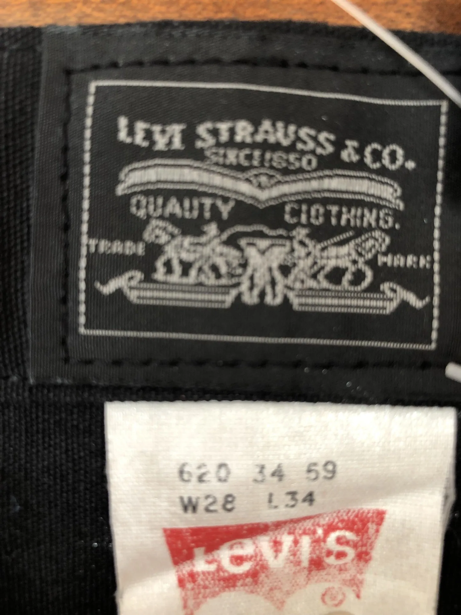 Vintage Womens Deadstock Levi Strauss Chino Jeans - Size 8