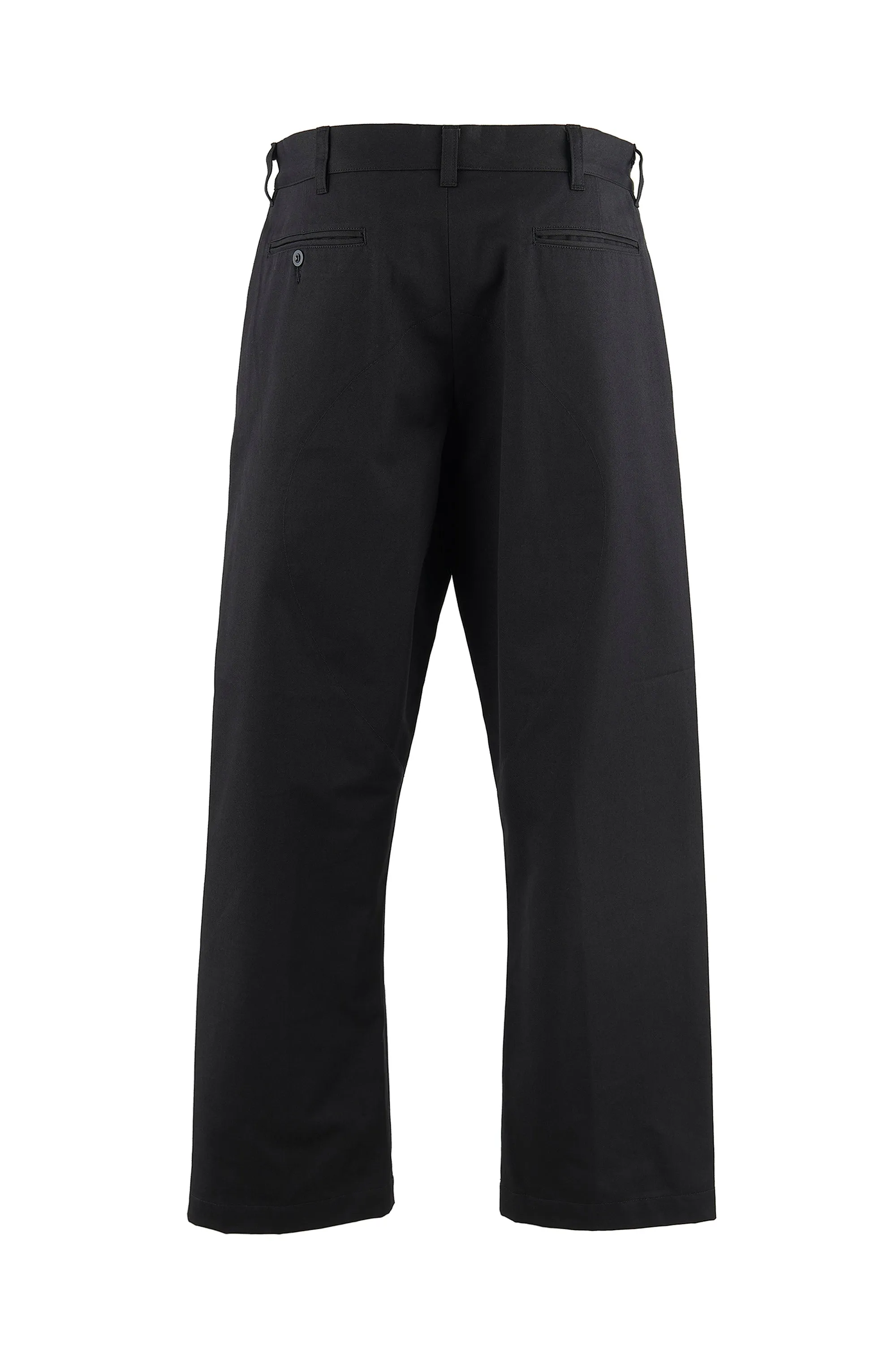 WIDE PANTS/CHINO / BLK