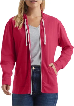Women Zip Up Hoodies Long Sleeve Hooded Pullover Drawstraing Loose Trendy Sweatshirts with Pocket