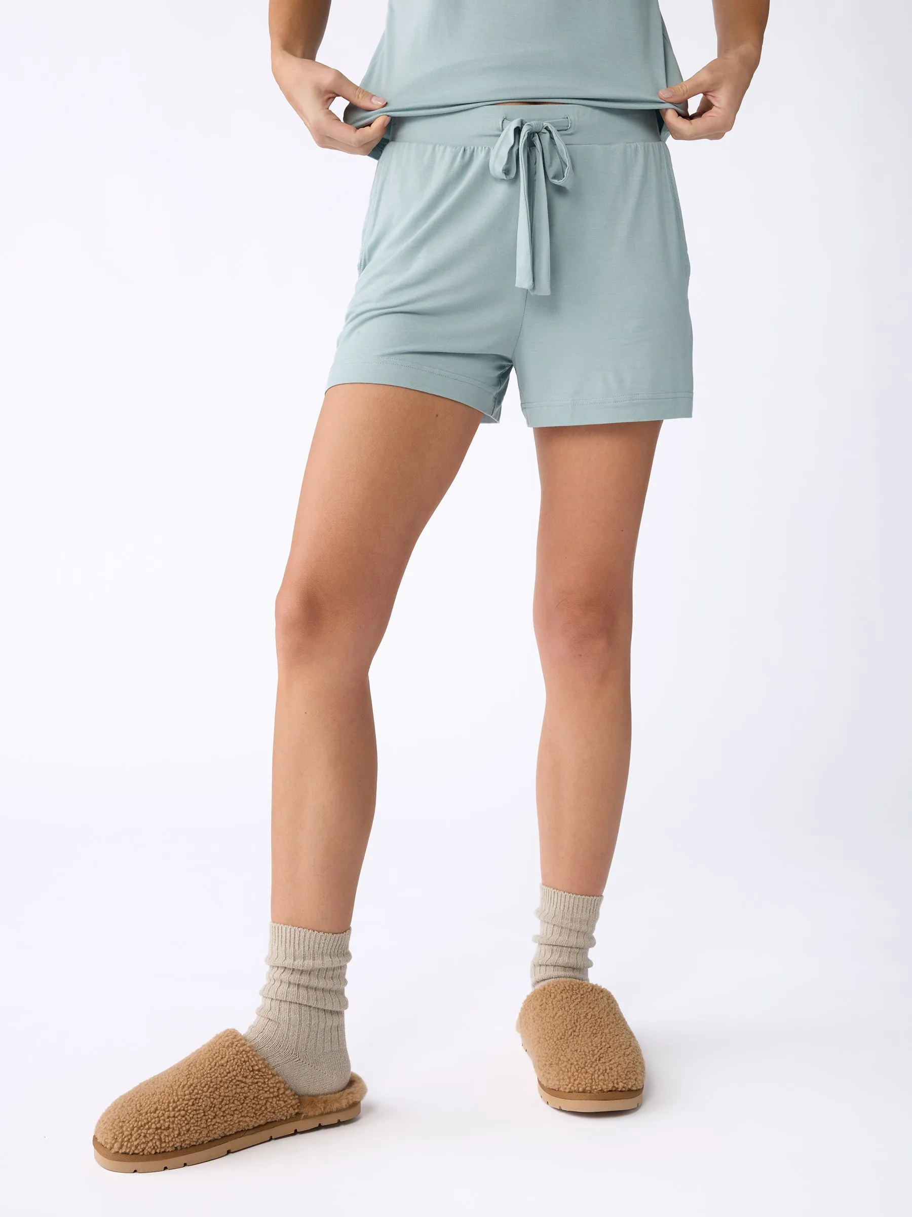 Women's Bamboo Stretch-Knit Shorts
