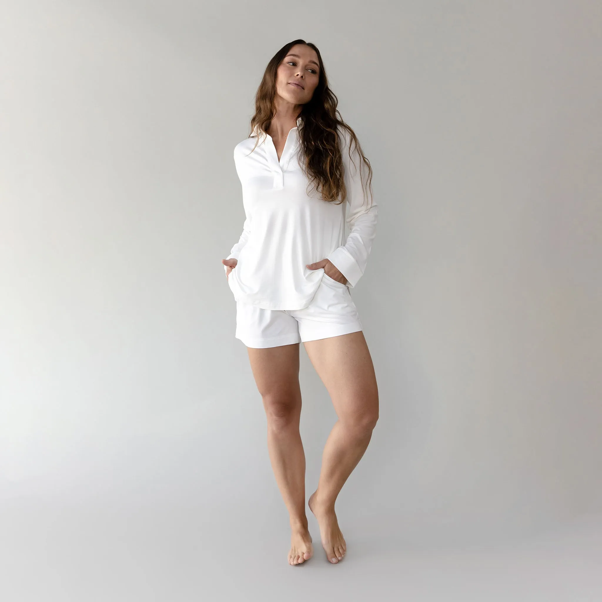 Women's Bamboo Stretch-Knit Shorts
