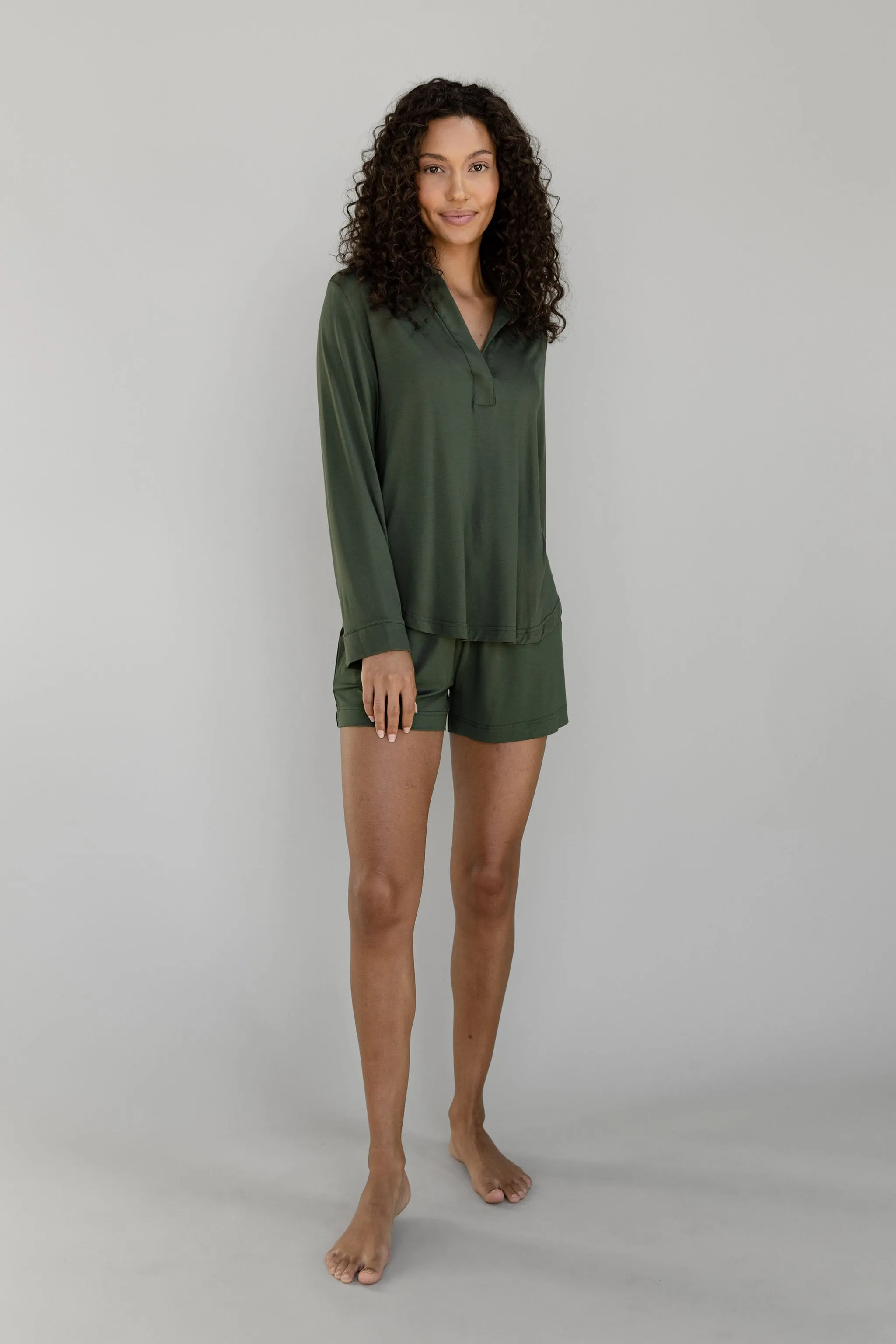 Women's Bamboo Stretch-Knit Shorts