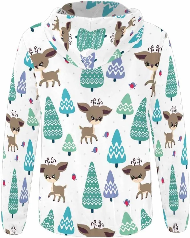 WomenS Jackets Christmas Doodle Gnome And Candy Womens Zip Up Hoodies Long Sleeve Sweatshirts Fall Outfits Sweaters