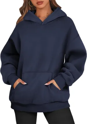 Womens Oversized Hoodies Sweatshirts Long Sleeve Sweaters Pullover Fall Clothes with Pocket