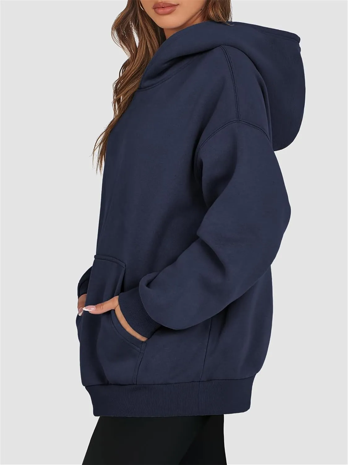 Womens Oversized Hoodies Sweatshirts Long Sleeve Sweaters Pullover Fall Clothes with Pocket