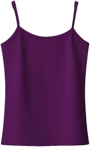 Women's Solid Color Minimalist Striped Classic Plus Size Sleeveless Camisole