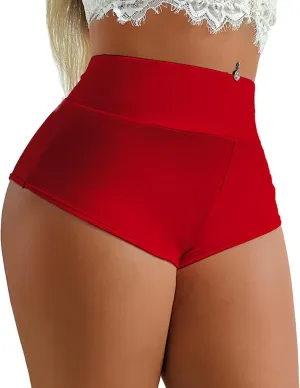 Women's Yoga Shorts Booty Butt Lifting Scrunch Shorts Sexy High Waisted Pole Dance Workout Gym Active Hot Pants Rave Outfits