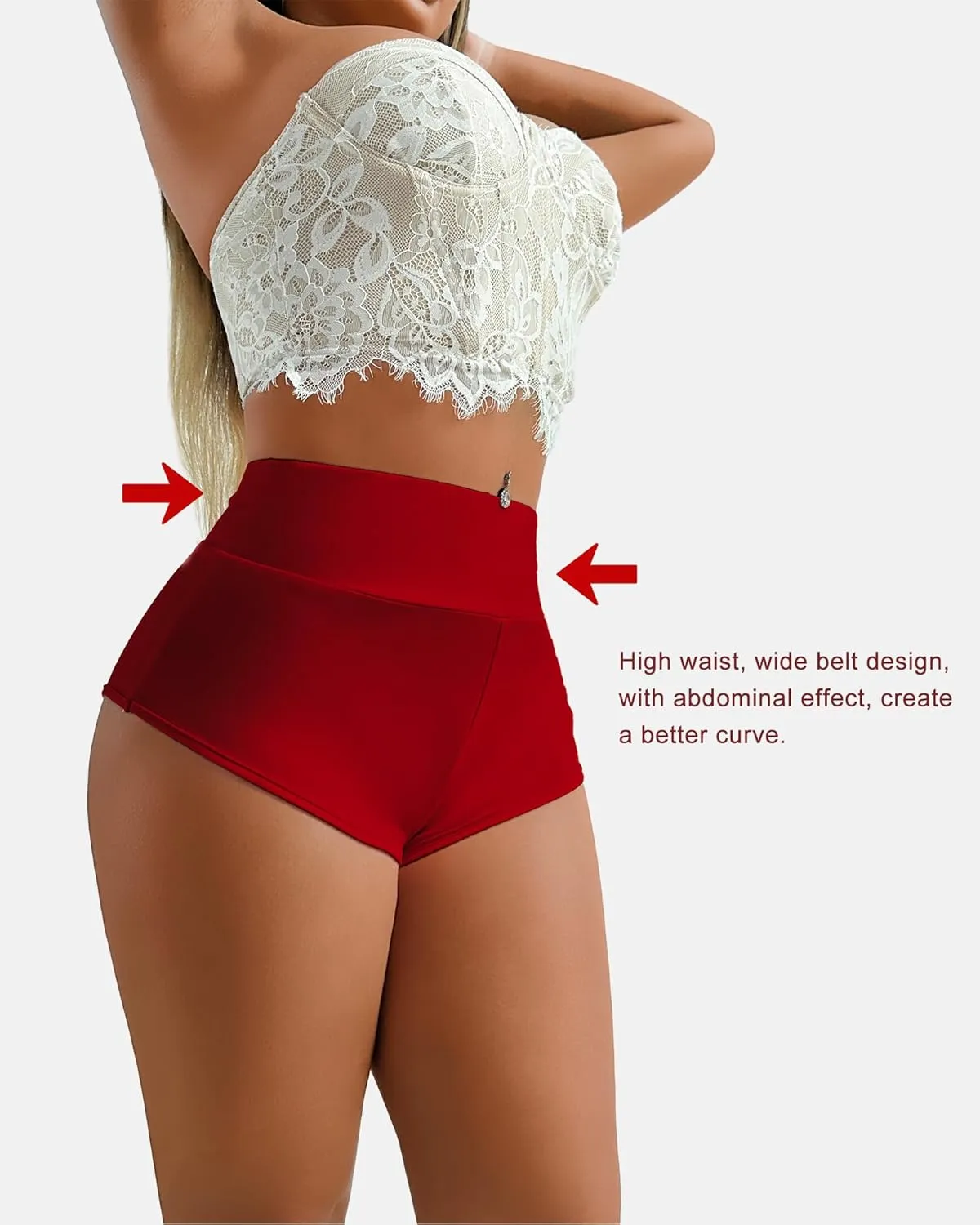 Women's Yoga Shorts Booty Butt Lifting Scrunch Shorts Sexy High Waisted Pole Dance Workout Gym Active Hot Pants Rave Outfits