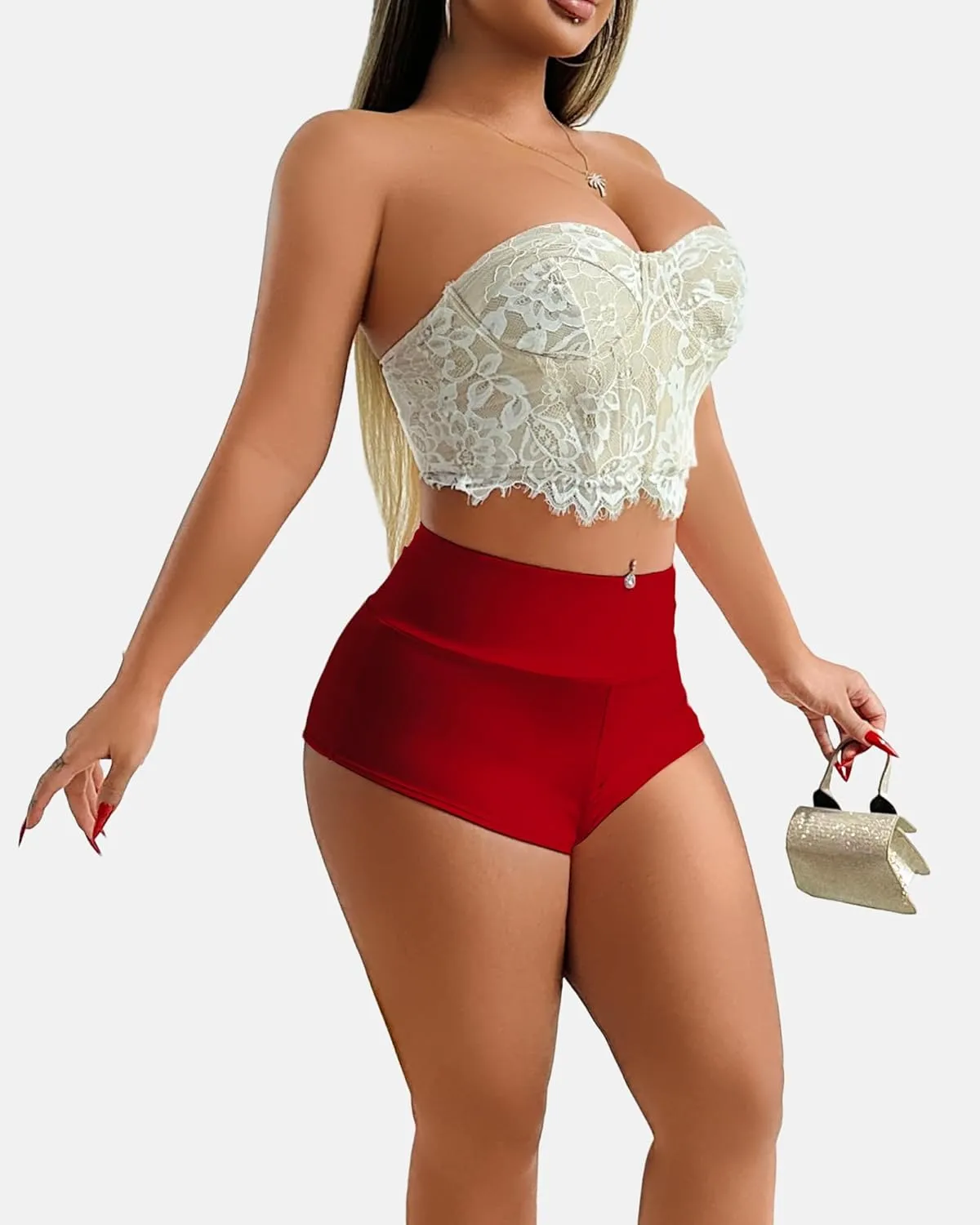 Women's Yoga Shorts Booty Butt Lifting Scrunch Shorts Sexy High Waisted Pole Dance Workout Gym Active Hot Pants Rave Outfits